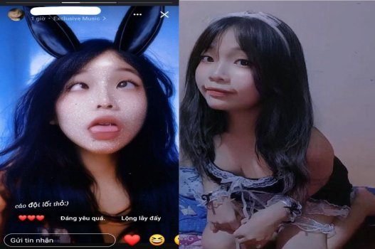 Em gái ngốc mặc đồ hầu gái cho bạn nứng